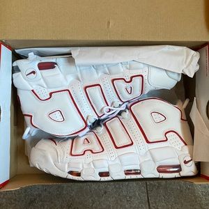 Air More Uptempo ‘96. White and Red